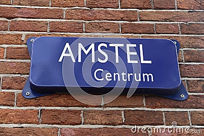 Amstel Stock Photo