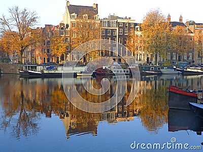 Amsterdam, Amstel Stock Photo