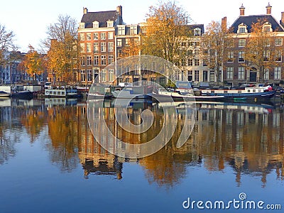 Amsterdam, Amstel Stock Photo