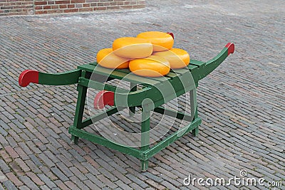 Amsterdam Cheese Stock Photo