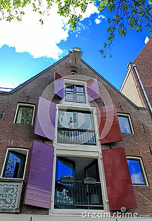 Amsterd architecture house Stock Photo