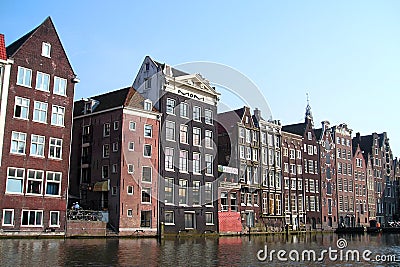 Amsterdam houses Stock Photo