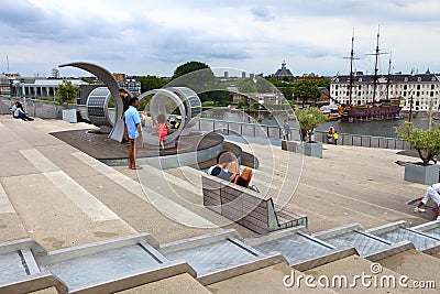 Amsterdam Nemo Museum Editorial Stock Photo