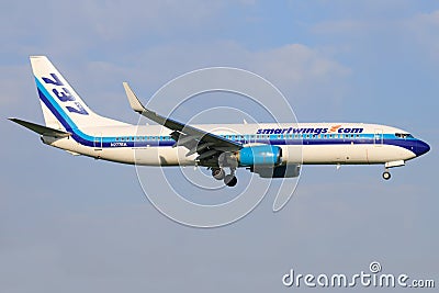 Smartwings Boeing 737 Editorial Stock Photo