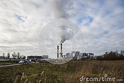 02-11-2023.Amsterdam,The Netherlands,AEB Amsterdam. Waste Energy Company Editorial Stock Photo