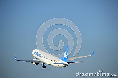 Amsterdam, the Netherlands - August, 18th 2016: EC-MJU Air Europa Editorial Stock Photo