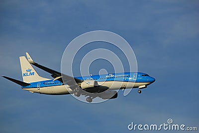 Amsterdam the Netherlands - July 7th 2017: PH-HSD KLM Royal Dutch Airlines Boeing Editorial Stock Photo