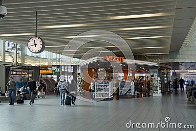 Amsterdam Schiphol Airport Editorial Stock Photo