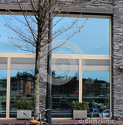 Amsterdam street view Editorial Stock Photo