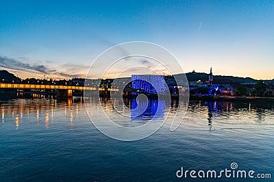 ARS Electronica Centre Linz Austria Editorial Stock Photo