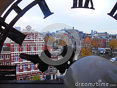 Amsterdam view Editorial Stock Photo