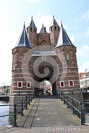 Amsterdamse Poort Stock Photo