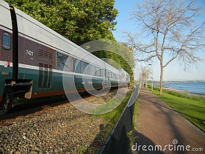 Amtrak Cascades Editorial Stock Photo