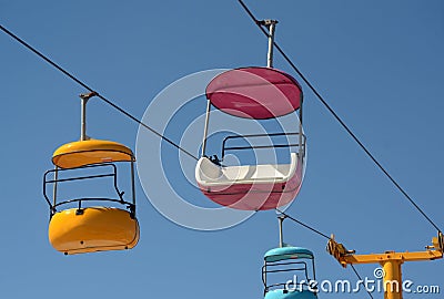 Amusement park ride Stock Photo