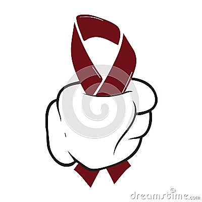 Amyloidosis ribbon Vector Illustration