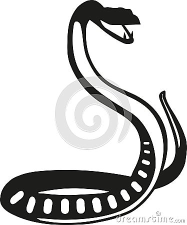 Anaconda snake Vector Illustration