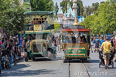 Disneyland in Anaheim, California Editorial Stock Photo