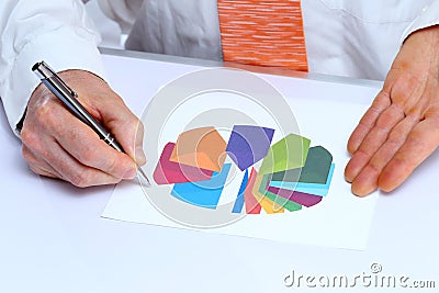 Analize in office Stock Photo