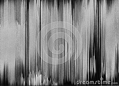 analog glitch texture distressed overlay bw noise Stock Photo