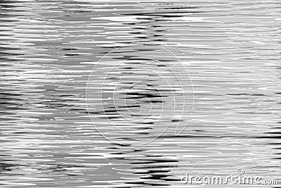 Analog glitch tv screen noise black white pattern Stock Photo