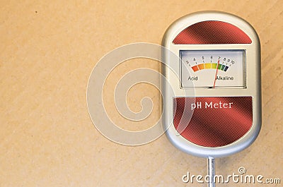 analog soil ph meter Stock Photo