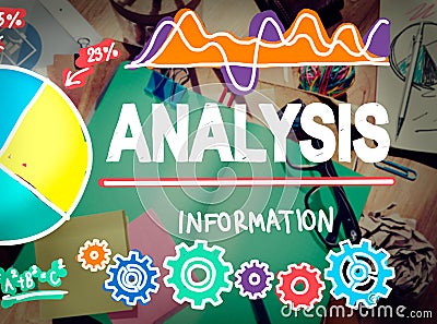 Analysis Analytics Analyze Data Information Statistics Concept Stock Photo