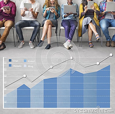 Analysis Analytics Business Statistics Concept Stock Photo
