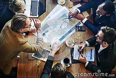 Analysis Brainstorming Business Planning Vision Concept Stock Photo