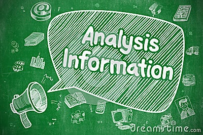 Analysis Information - Business Concept. Stock Photo