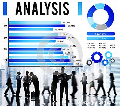 Analysis Information Statistics Strategy Data Concept Stock Photo