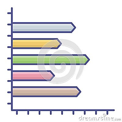 Analytics Glyph Style vector icon which can easily modify or edit Vector Illustration