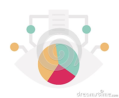 Analytics Glyph Style vector icon which can easily modify or edit Vector Illustration