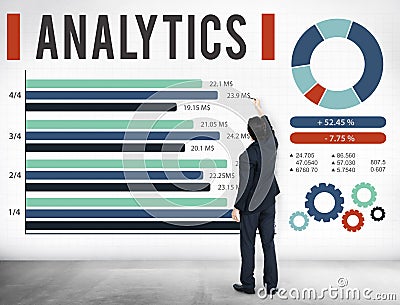 Analytics Information Statistics Strategy Data Concept Stock Photo