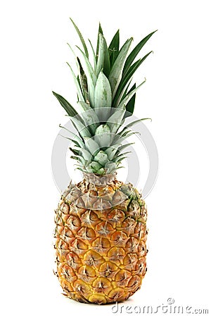 Ananas isolated Stock Photo