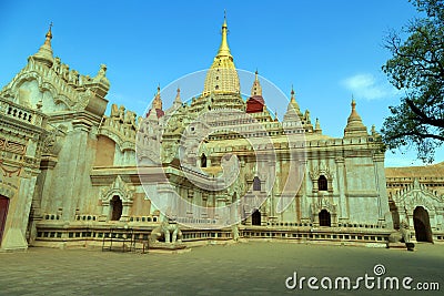 Ananda Temple in Bagan Stock Photo