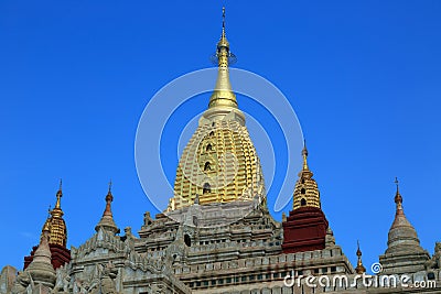 Ananda Temple in Bagan Stock Photo