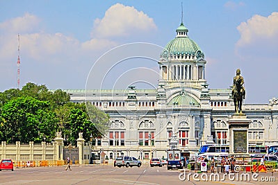 Ananta Samakhom Throne Hall, Bangkok, Thailand Editorial Stock Photo