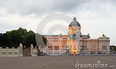 The Ananta Samakhom Throne Hall in Thai Royal Dusit Palace, Bang Stock Photo