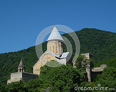 Ananuri castle Stock Photo