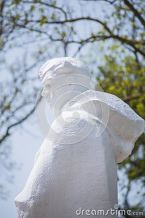 Anapa, Russia, 9 may 2018. monument to soldiers of the red army Editorial Stock Photo