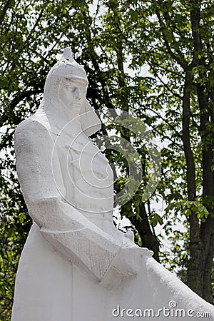 Anapa, Russia, 9 may 2018. monument to soldiers of the red army Editorial Stock Photo