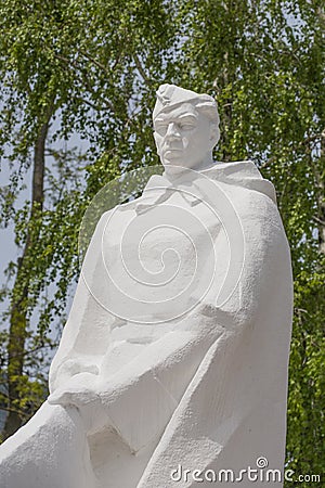 Anapa, Russia, 9 may 2018. monument to soldiers of the red army Editorial Stock Photo