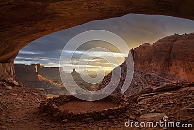 Anasazi ruins. Stock Photo