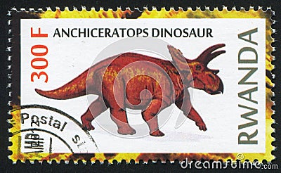 Anchiceratops dinosaur Editorial Stock Photo