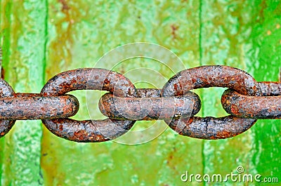 Anchor Chain Stock Photo