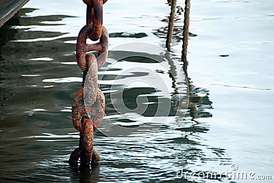 Anchor Chain Stock Photo