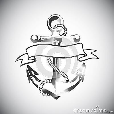 Anchor icon vector, tattoo, logo, grunge, design, floral, hand, Vector Illustration