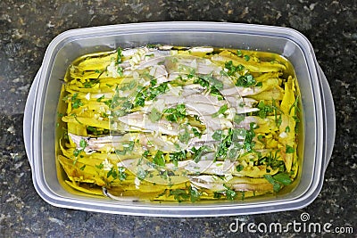 Anchovies in vinegar Andalusian and Spanish cuisine