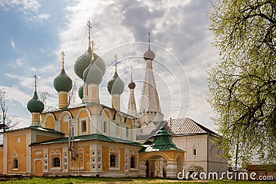 Alekseevsky monastery in Uglich Editorial Stock Photo