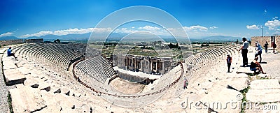 Ancient amphitheater Editorial Stock Photo